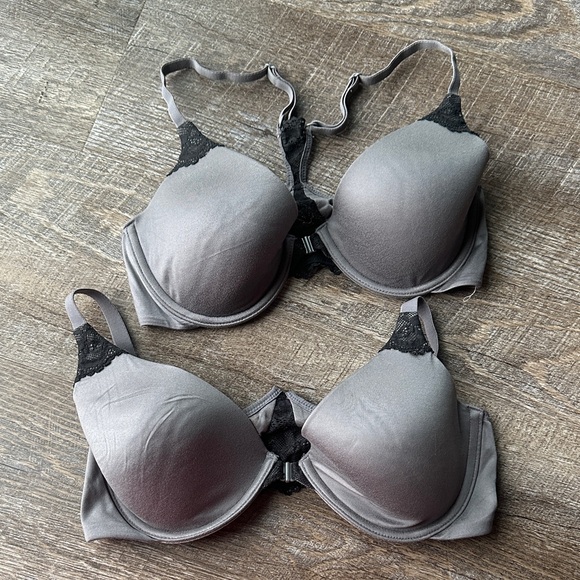 Maidenform Other - Maidenform Gray Lace Detail Bras